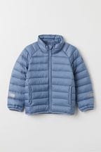 Polarn O Pyret Blue Quilted Water Resistant Jacket