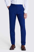 MOSS Blue Tailored Fit Royal Blue Suit: Trousers