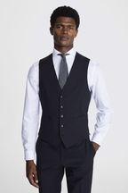 MOSS Performance Charcoal Grey Tailored Fit Suit Waistcoat