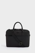 Osprey London The Onyx Leather  Black Laptop Bag