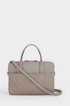 OSPREY LONDON Natural The Kellie Leather Laptop Bag