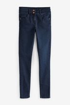 Inky Blue Denim Lift, Slim And Shape Skinny Jeans