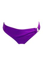 Pour Moi Purple Samoa Ring Detail Bikini Bottoms