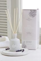 White Country Luxe Spa Retreat 170ml Lavender and Geranium Fragranced Reed Diffuser & Refill Set