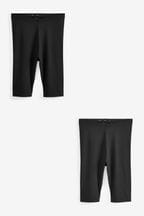 Black Cycling Shorts 2 Pack