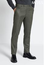 MOSS Barberis Green Suit: Trousers
