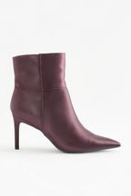 Purple Forever Comfort® Point Toe Heeled Ankle Boots
