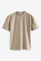 Stone Natural Relaxed Fit Heavyweight T-Shirt
