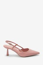Blush Pink Forever Comfort® Point Toe Slingback Shoes