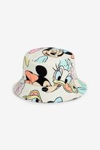 Ecru Cream Minnie Mouse Bucket Hat (3mths-13yrs)
