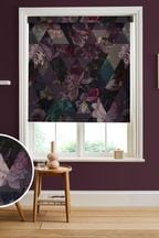 Graham & Brown Amethyst Purple Timepiece Made to Measure Roller Blind