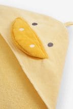 JoJo Maman Bébé Duck Character Hooded Towel