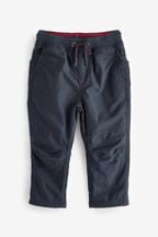 Navy Blue Lined Pull-On Trousers (3mths-7yrs)