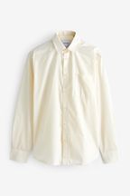 Skopes Vanilla Cream Tailored Fit Easy Care Formal Shirt