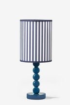 Novogratz Blue Arnold Table Lamp