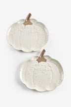 Lot de 2 Assiettes de potiron