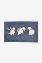 Blue Puffin 100% Cotton Bath Mat