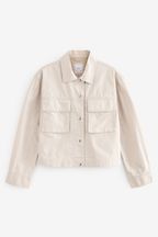 Crème - Veste en coton