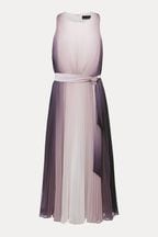 Phase Eight Cream Petite Simara Ombre Dress