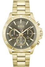 BOSS Gold Plated Gents Troper Sport Lux Watch