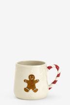 Cream Gingerbread Mug