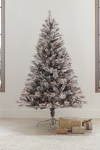 Lit 6ft Pewter Collection Luxe Christmas Tree