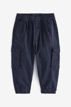 Navy Blue Cargo Trousers (3mths-7yrs)