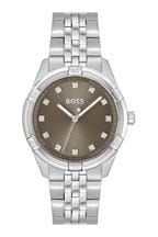 BOSS Silver Tone Ladies Rhea Sport Lux Watch