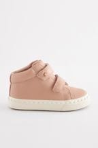 Pink Standard Fit (F) High Top Trainers