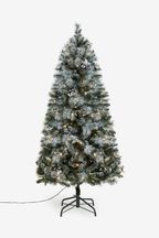 Green 6ft Pre Lit Collection Luxe Christmas Tree