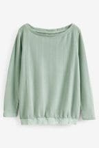 B by Ted Baker Waffle Lounge Long Sleeve Top