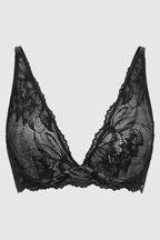 Calvin Klein Black Underwear Plunge Bra