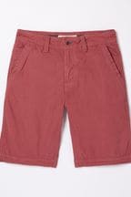 FatFace Pink Cove Flat Front Shorts