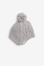 Knitted Baby Trapper Hat (0mths-2yrs)