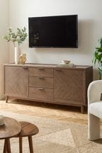 Natural Tetbury Solid Oak Extra Large Sideboard