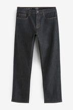 Blue Dark Indigo Rinse Straight Fit Motion Flex Jeans