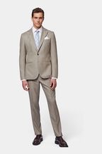 Peckham Rye Linen Contemporary Notched Lapel Suit