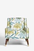 Nina Campbell Nassua Blue Rosebury Chair