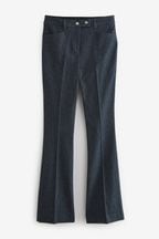 Blue Premium Tailored Denim Bootcut Trousers