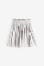 Silver Metallic Skirt (3-16yrs)