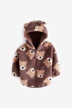 Teddy Bear Teddy Borg Fleece Zip Through Jacket (3mths-7yrs)