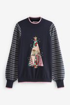 New In Furniture Womens Christmas Jumper