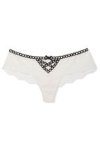 Victoria's Secret Coconut White Hipster Lace Knickers
