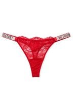 Victoria's Secret Suits & Waistcoats Thong Shine Strap Knickers