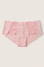 Victoria's Secret PINK Silver Pink No Show Hipster Knicker