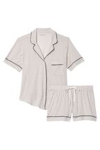 Victoria's Secret White Mini Pin Dots Modal Short Pyjamas