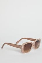Lipsy Square Narrow Sunglasses