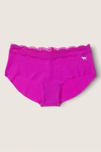 Victoria's Secret PINK Dahlia Magenta Pink NoShow Hipster Underwear