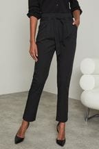 Lipsy Tailored Belted Tapered Trouserss