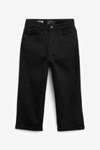 Black Wide Fit Stretch Jeans (3-17yrs)